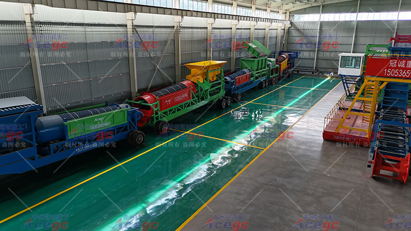 沙漠/戈壁灘重選金屬礦設備